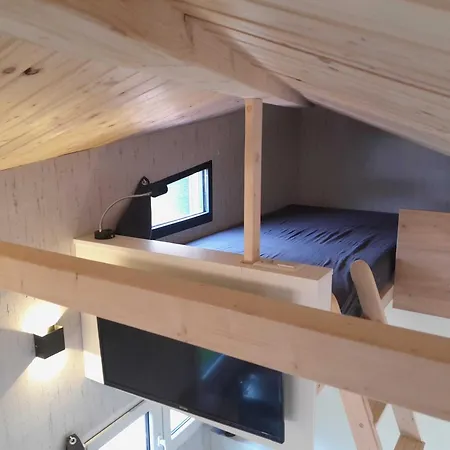 Tiny Haus Blanker Hans Auf Dem Strandgut