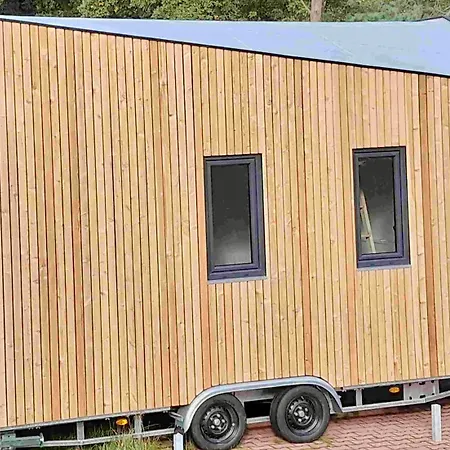 Parque de Campismo Tiny Haus Blanker Hans Auf Dem Strandgut Cuxhaven