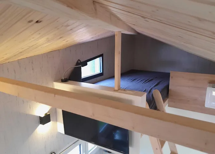 Tiny Haus Blanker Hans Auf Dem Strandgut